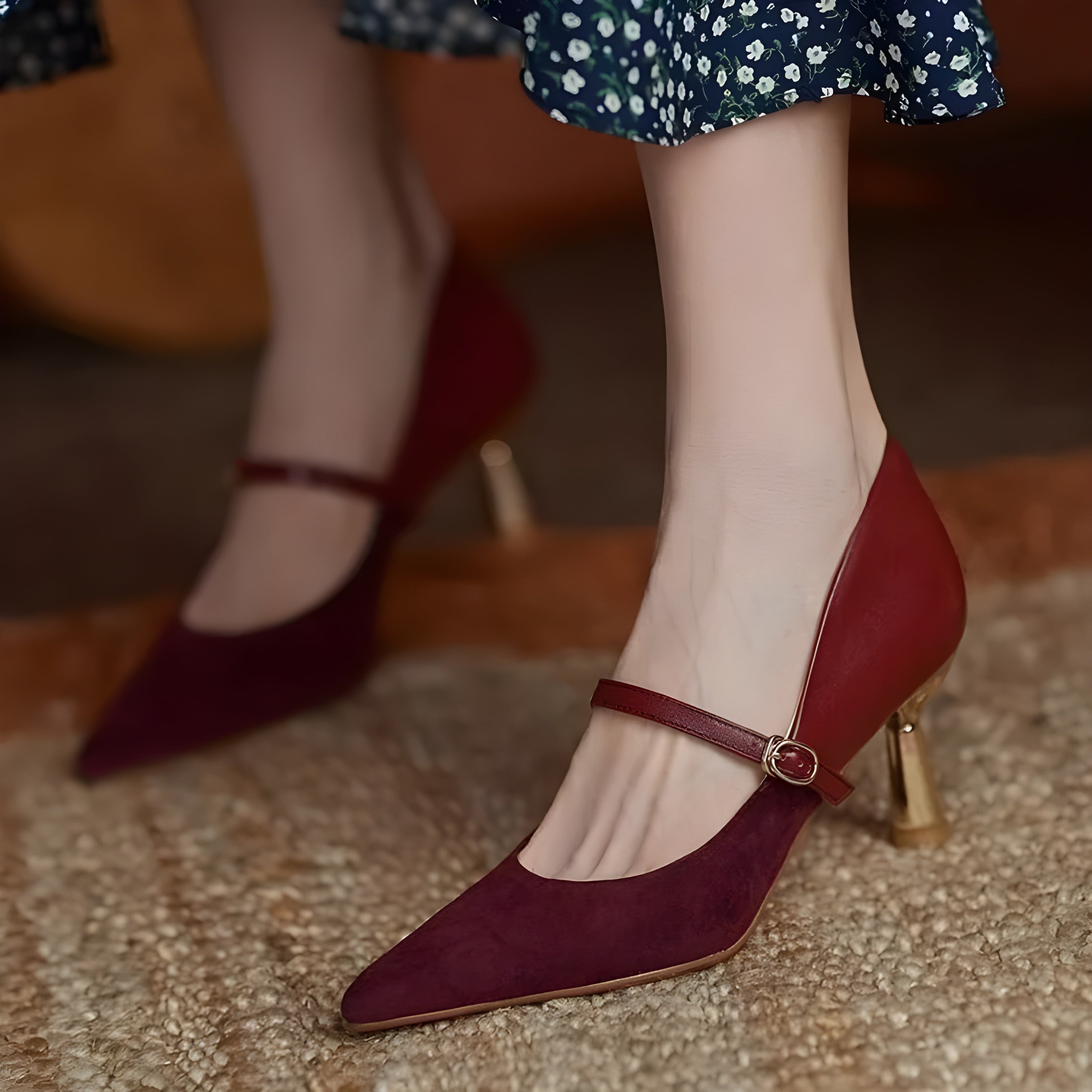 THEA GENUINE LEATHER MULES