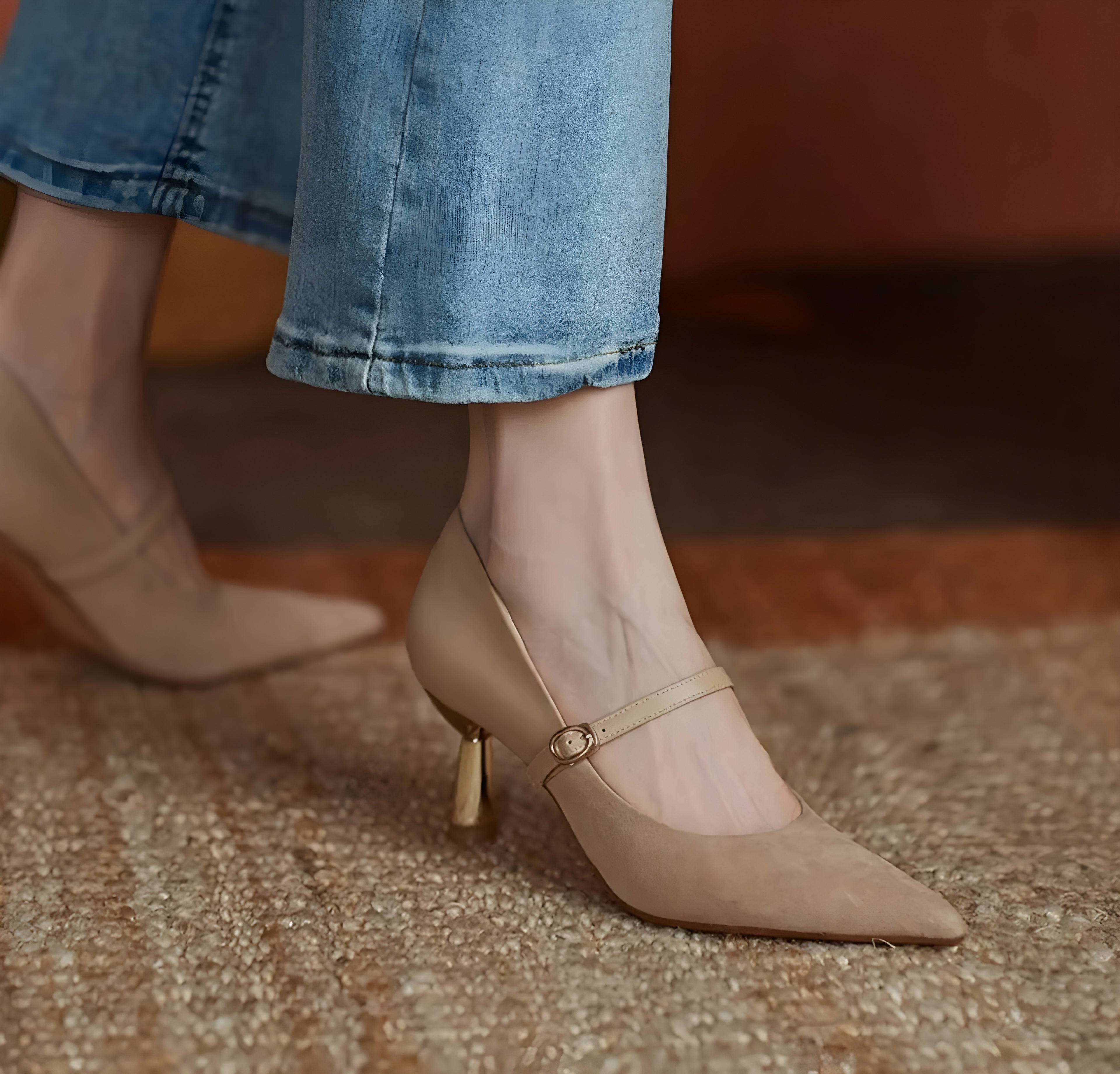THEA GENUINE LEATHER MULES
