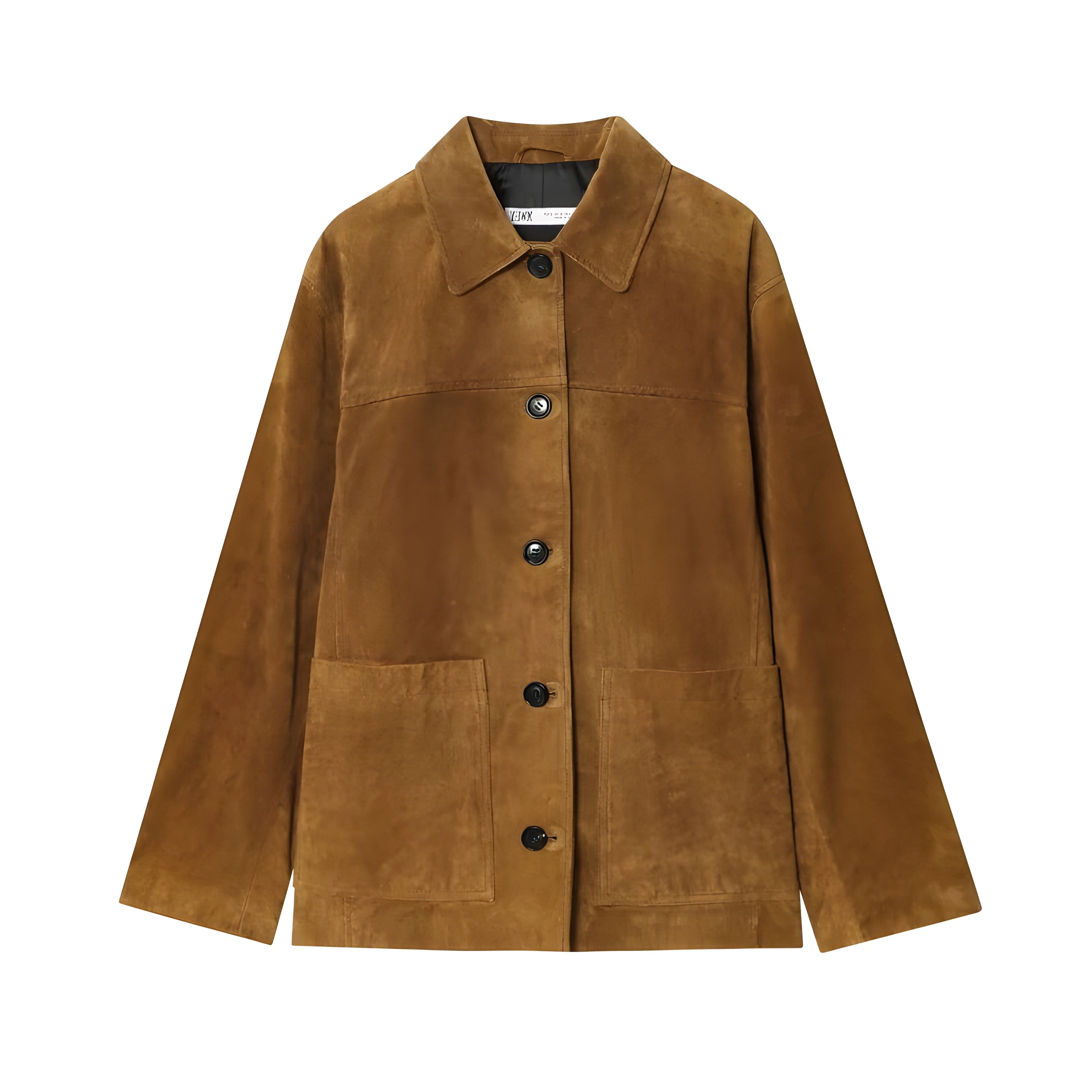 VINTAGE SUEDE BUTTON JACKET