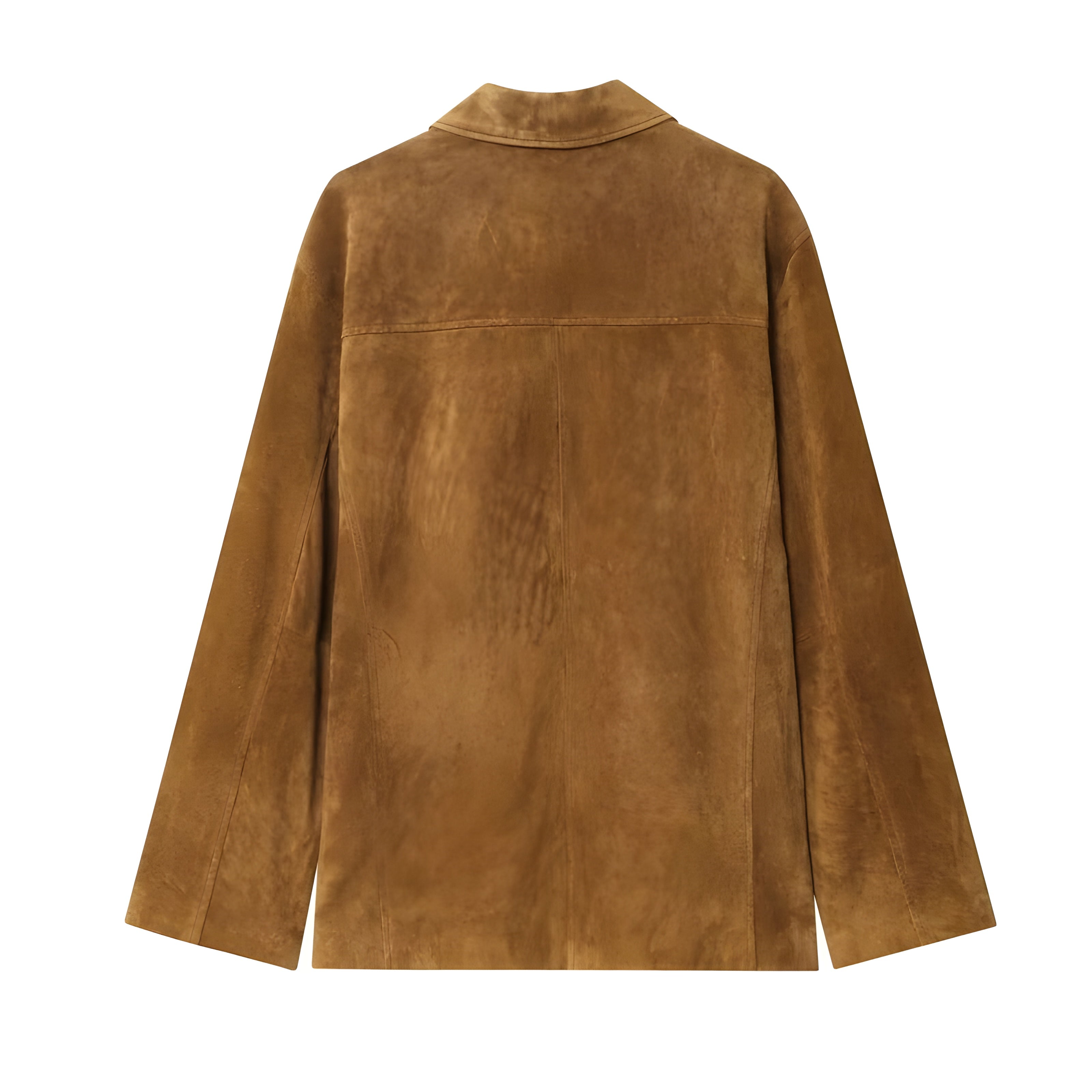 VINTAGE SUEDE BUTTON JACKET