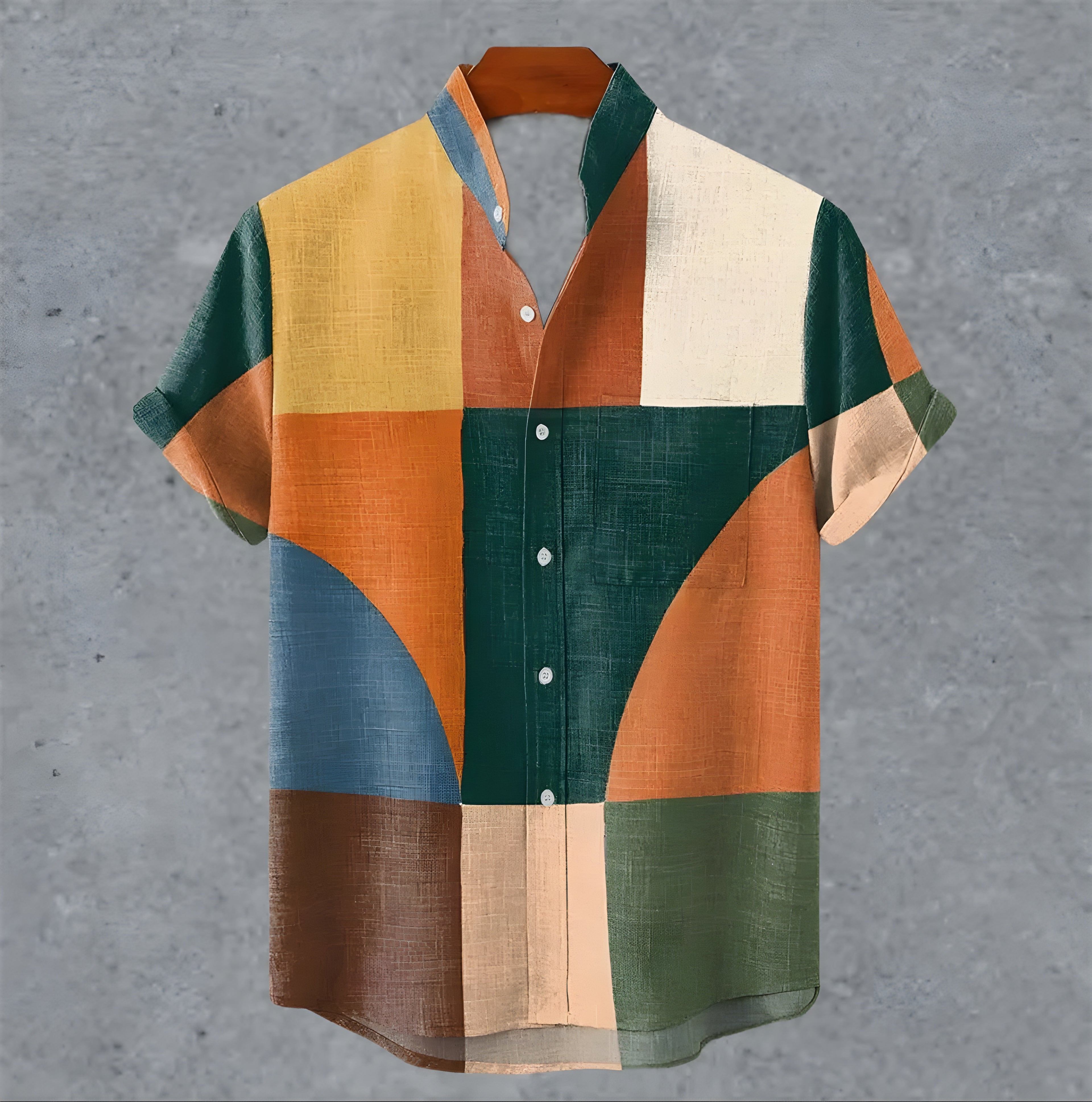 VINTAGE PATCHWORK SHIRT