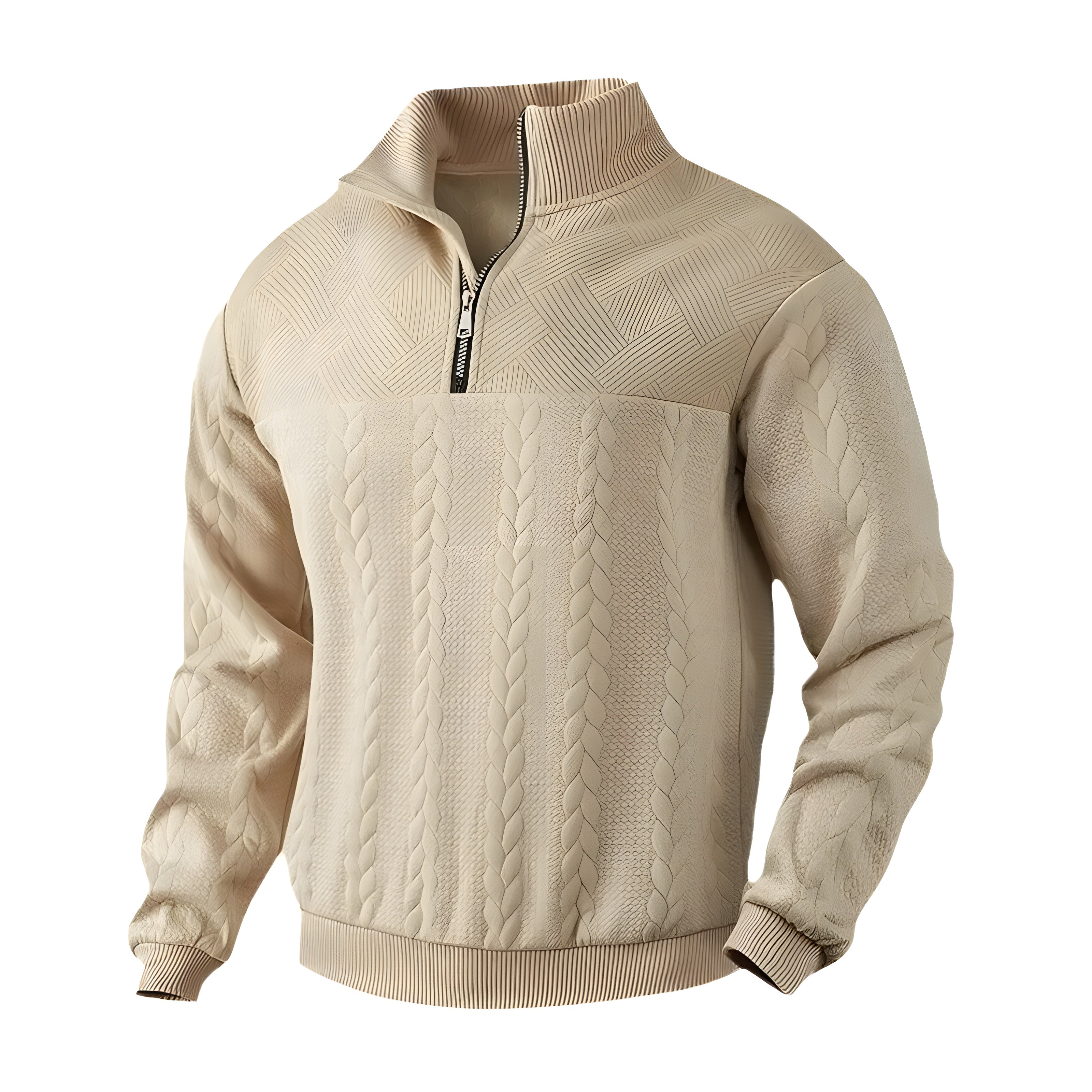 HENRY | PREMIUM QUARTER ZIP SWEATSHIRT