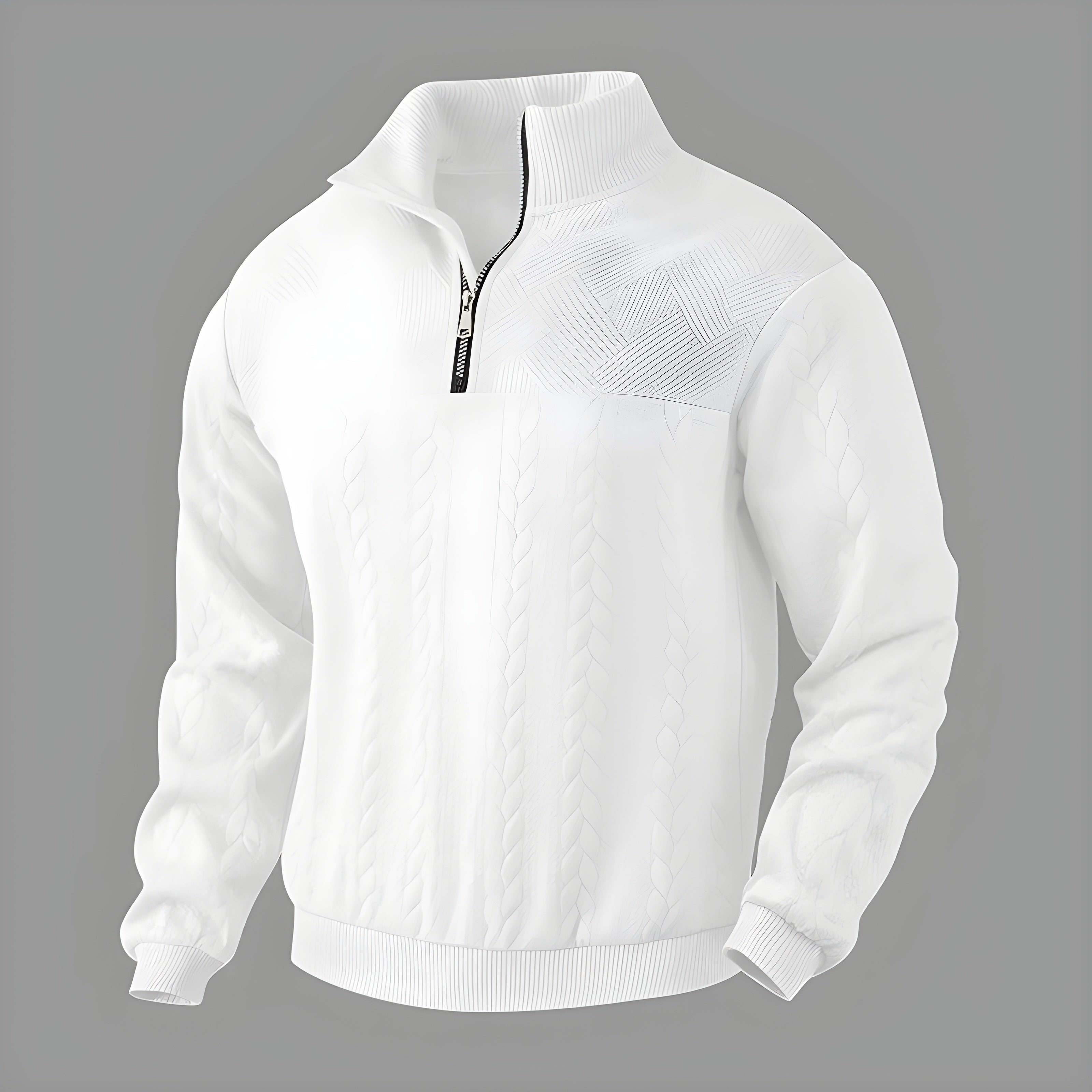 HENRY | PREMIUM QUARTER ZIP SWEATSHIRT