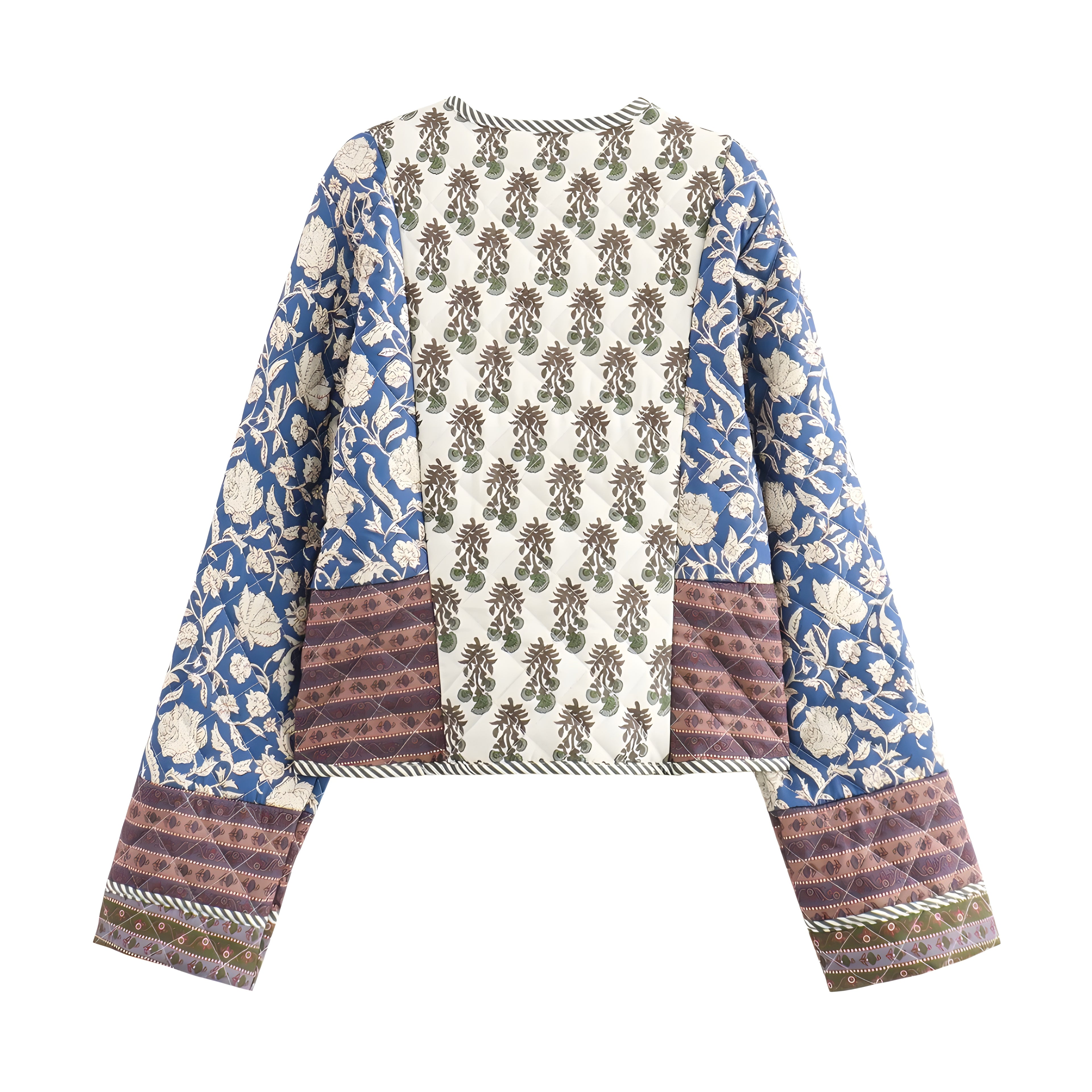 BOHEMIAN PATCHWORK FLORAL JACKET