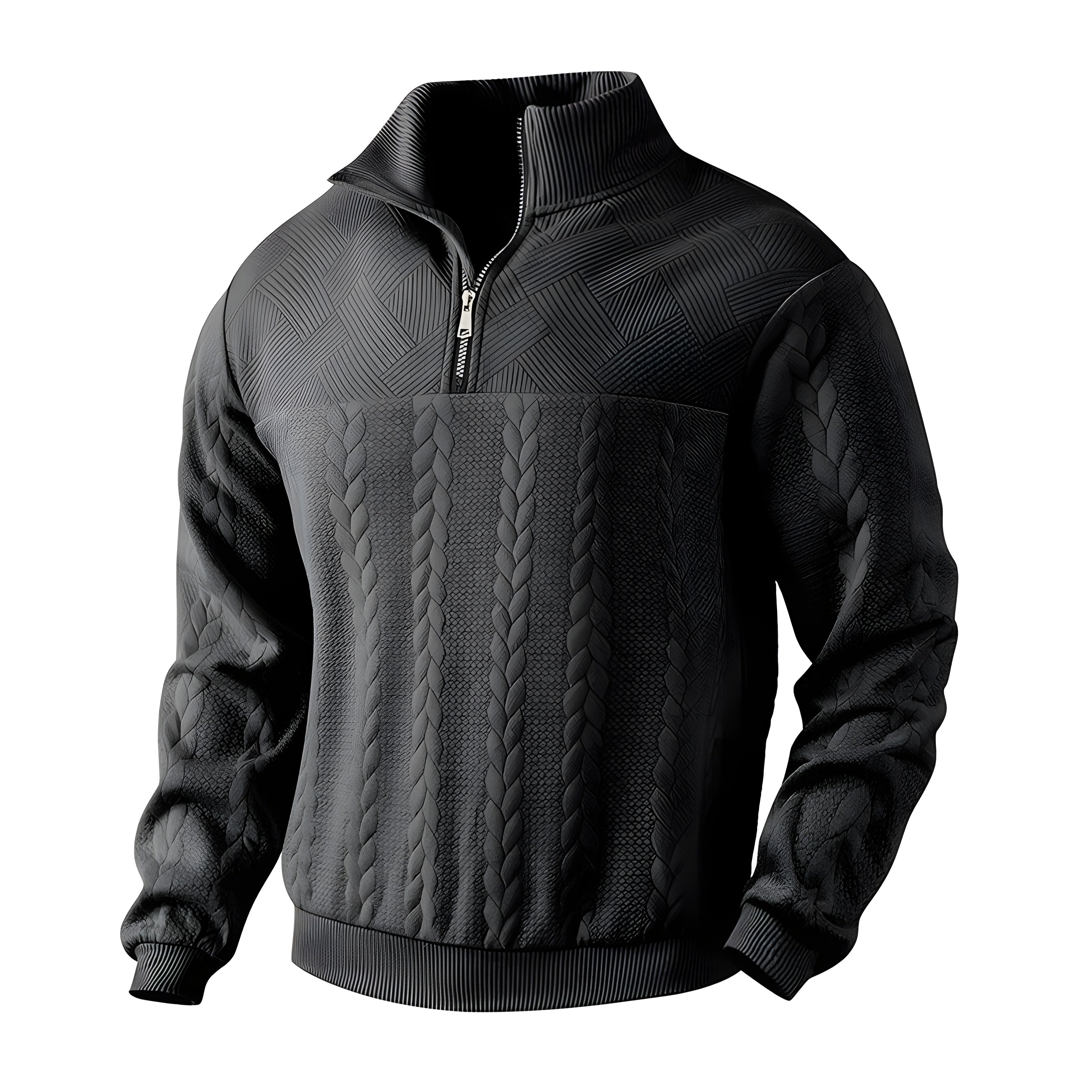 HENRY | PREMIUM QUARTER ZIP SWEATSHIRT